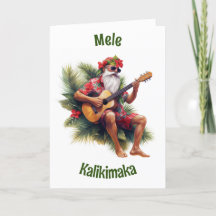 Mele Kalikimaka julkort