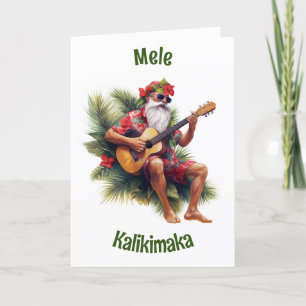 Mele Kalikimaka julkort Tack Kort