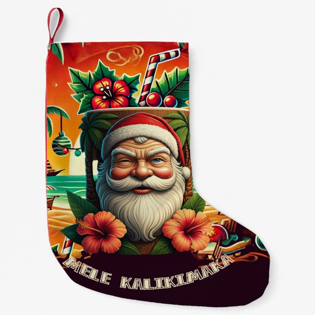 Mele Kalikimaka Liten Julstrumpa (Framsidan)
