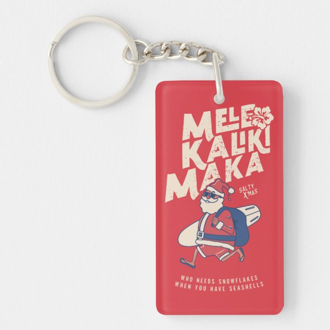 Mele Kalikimaka - Ljuny Santa Hawaiian-jul (Framsidan)