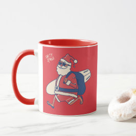 Mele Kalikimaka - Ljuny Santa Hawaiian-jul Mugg
