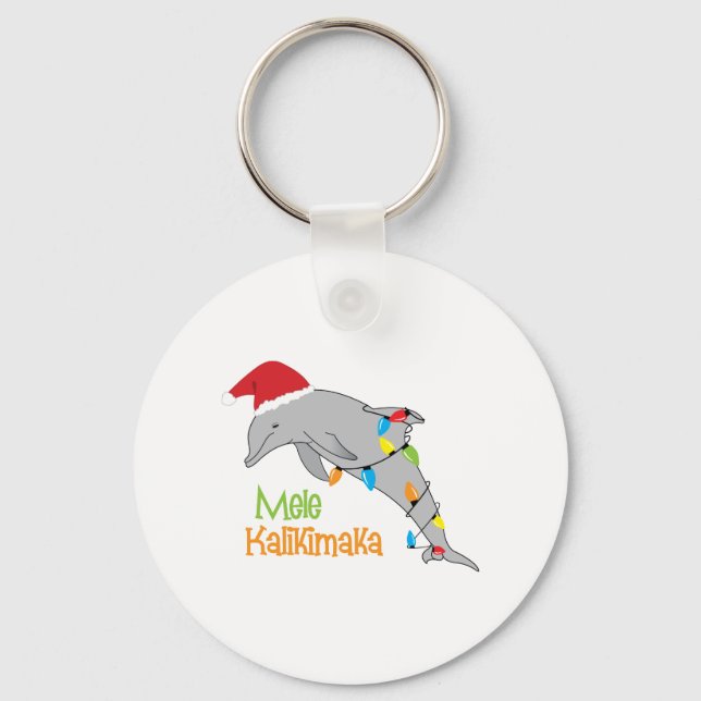 Mele Kalikimaka Nyckelring (Framsida)
