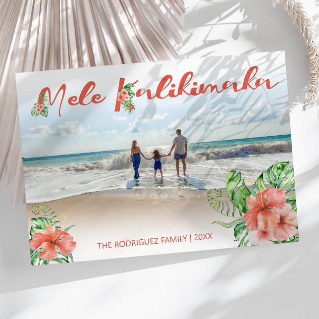 Mele Kalikimaka Photo | Julkort (Skapare uppladdad)