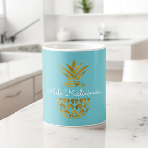 Mele Kalikimaka Pineapple-Helgdag Kaffemugg