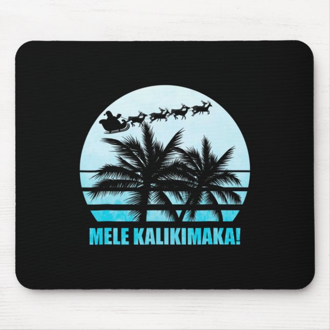 Mele Kalikimaka Retro Hawaiian julfamilj Va Musmatta (Framsidan)