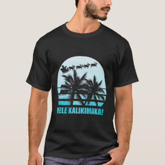 Mele Kalikimaka Retro Hawaiian julfamilj Va T Shirt