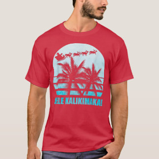 Mele Kalikimaka Retro Hawaiian julfamilj Va T Shirt