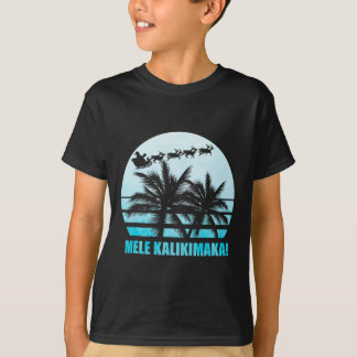 Mele Kalikimaka Retro Hawaiian julfamilj Va T Shirt