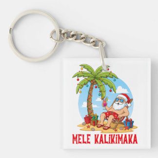 Mele Kalikimaka Santa Christmas