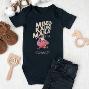 Mele Kalikimaka Santa Flamingo jul Getaway B T Shirt