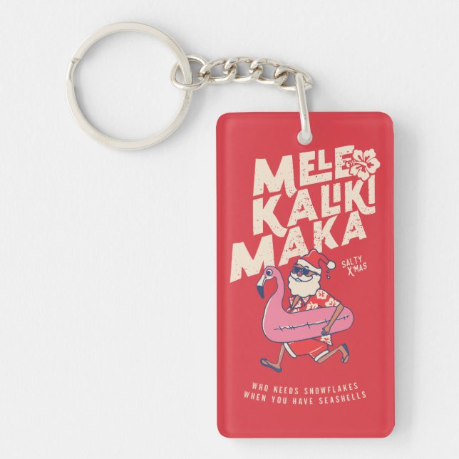 Mele Kalikimaka Santa Flamingo jul Getaway K (Framsidan)