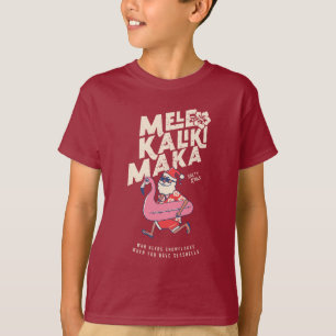 Mele Kalikimaka Santa Flamingo jul Getaway T Shirt