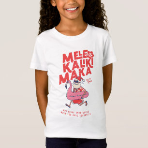 Mele Kalikimaka Santa Flamingo jul Getaways T Shirt