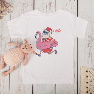 Mele Kalikimaka Santa Flamingo jul Getaways T Shirt