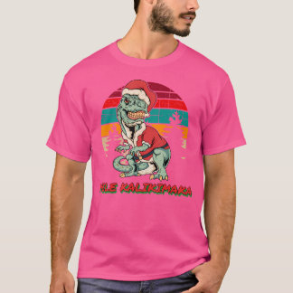 Mele Kalikimaka T Rex Shirt Hawaii Funny jul