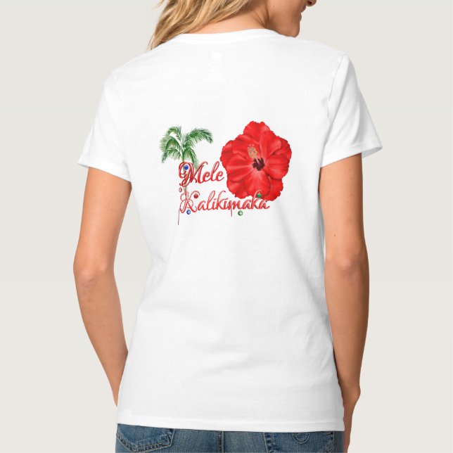 Mele Kalikimaka T Shirt (Baksida)