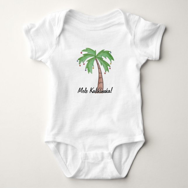 Mele Kalikimaka T-shirt (Framsida)