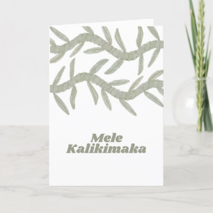 Mele Kalikimaka Tack Kort