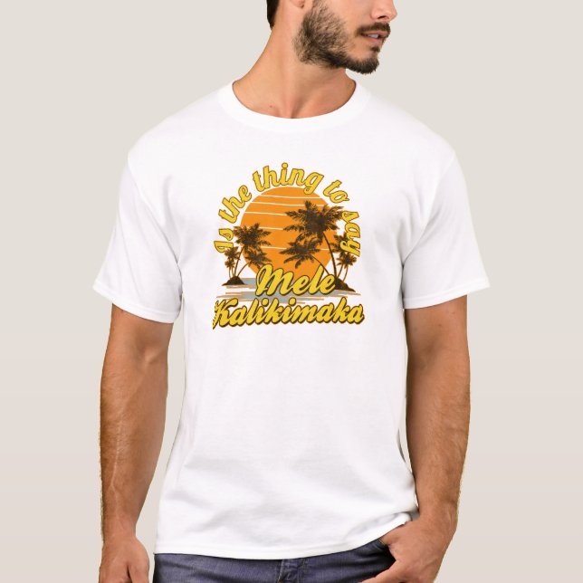 Mele Kalikimaka Tee (Framsida)