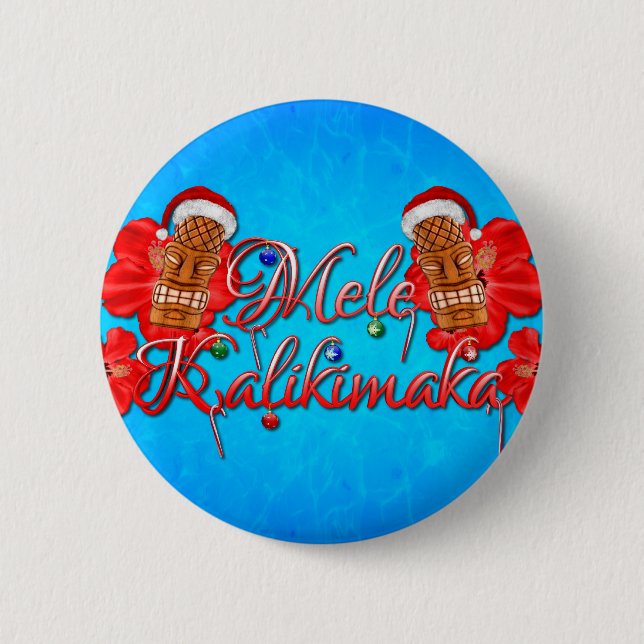 Mele Kalikimaka Tiki Knapp (Framsida)