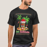Mele Kalikimaka Tiki Tribe Santa Hawaiian Christma T Shirt<br><div class="desc">Mele Kalikimaka Tiki Tribe Santa Hawaiian God Ljus.</div>