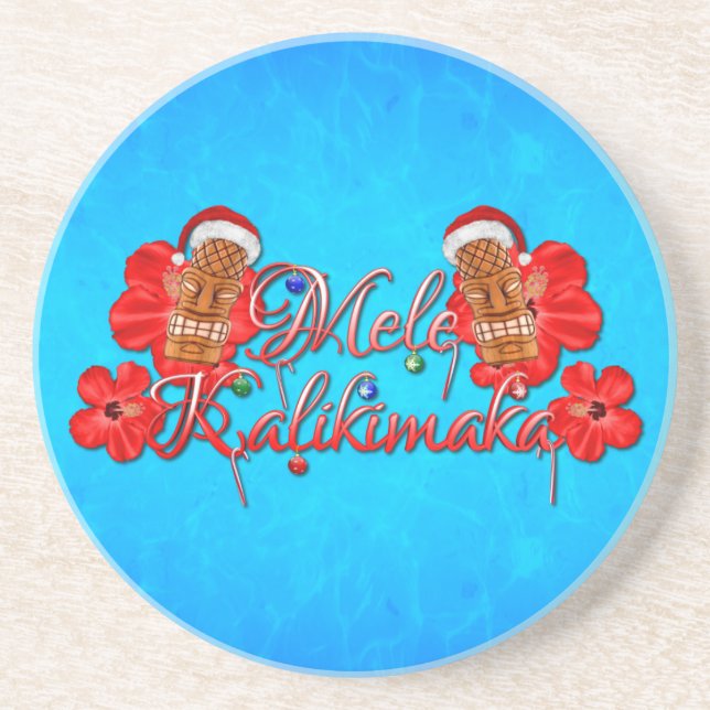Mele Kalikimaka Tiki Underlägg (Framsidan)