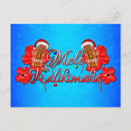Mele Kalikimaka Tiki Vykort