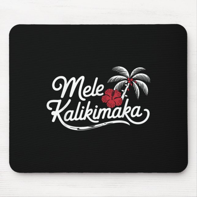 Mele Kalikimaka Trocal Christmas Hawaiian Xmas  Musmatta (Framsidan)