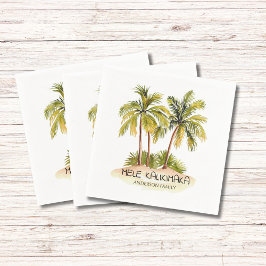 Mele Kalikimaka Tropical Hawaiian jul Pappersservett
