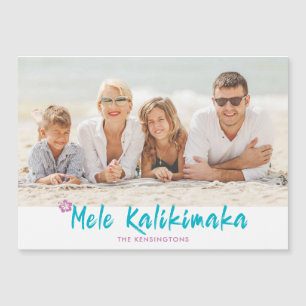 Mele Kalikimaka Tropical Hawaiian Julfoto