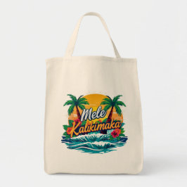Mele Kalikimaka Tropical jul Tygkasse