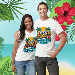 Mele Kalikimaka Tropical jul Unisex T Shirt