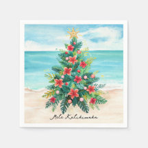 Mele Kalikimaka Tropisk Palmkristalljul