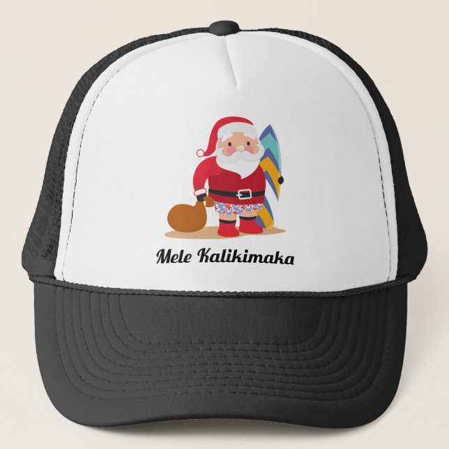 Mele Kalikimaka Truckerkeps (Framsida)