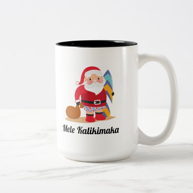 Mele Kalikimaka Två-Tonad Mugg (Höger)