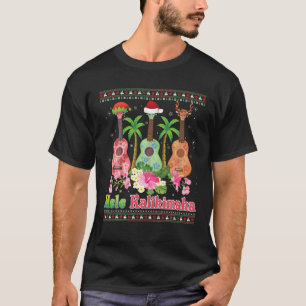 Mele Kalikimaka Ukulele Guitar Mery jul Swea T Shirt