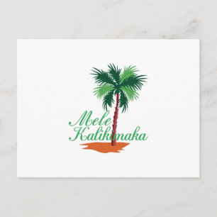 Mele Kalikimaka Vykort
