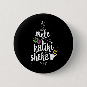Mele Kalki Shaka Hawaii Julgran Kalikimaka Knapp
