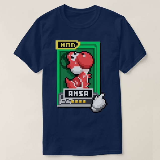 MeleeMSa Pixel Art T Shirt (Design framsida)