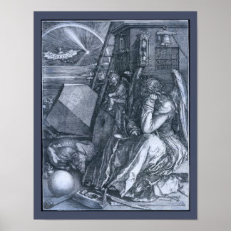 Melencolia I av Albrecht Dürer Poster