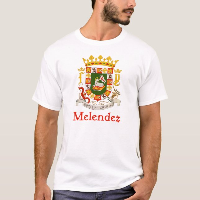 Melendez Puerto Rico skyddar Tröja (Framsida)