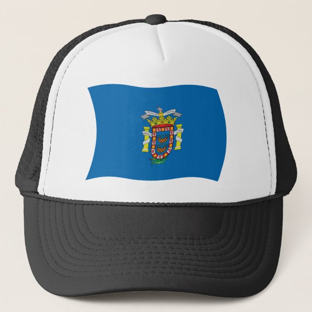 Melilla Flagga Hat Keps (Framsida)