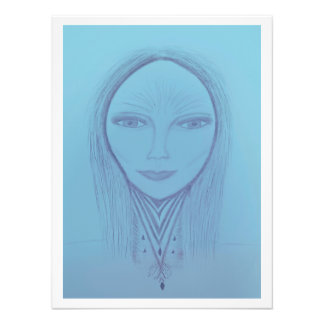 Melina Galactic Being Fototryck