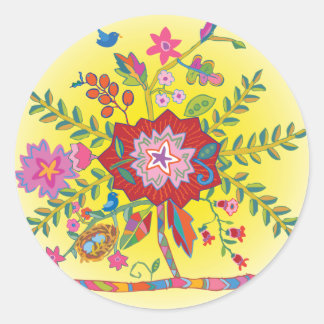 "Melinda" Runt Klistermärke