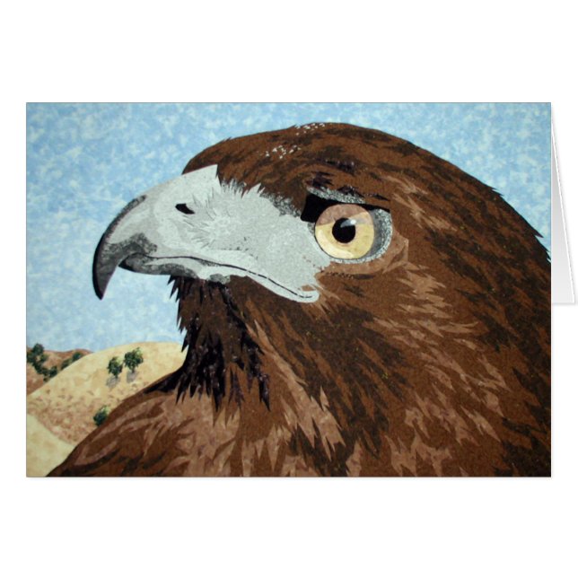 Melinistisk röd-svan-textilvara hälsningskort (Framsidan Horizontal)