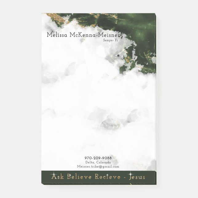 Melissa 1 post-it block (Framsida)