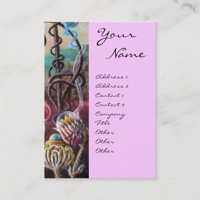 MELISSA-GARDEN .Detailed Visitkort (Framsida)