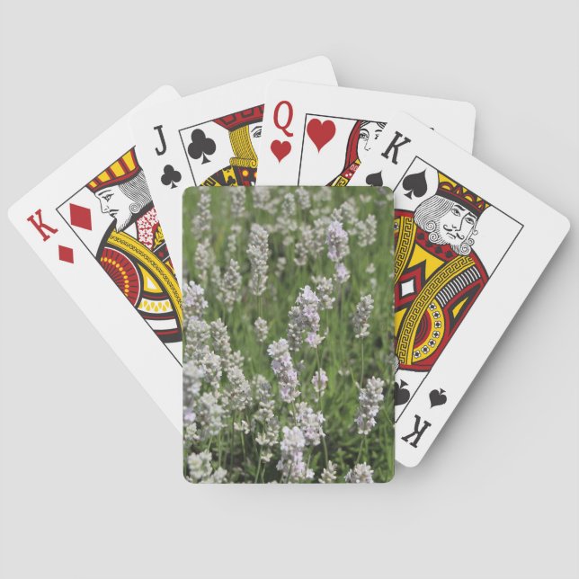 Melissa Lavender Playing Cards Casinokort (Baksidan)