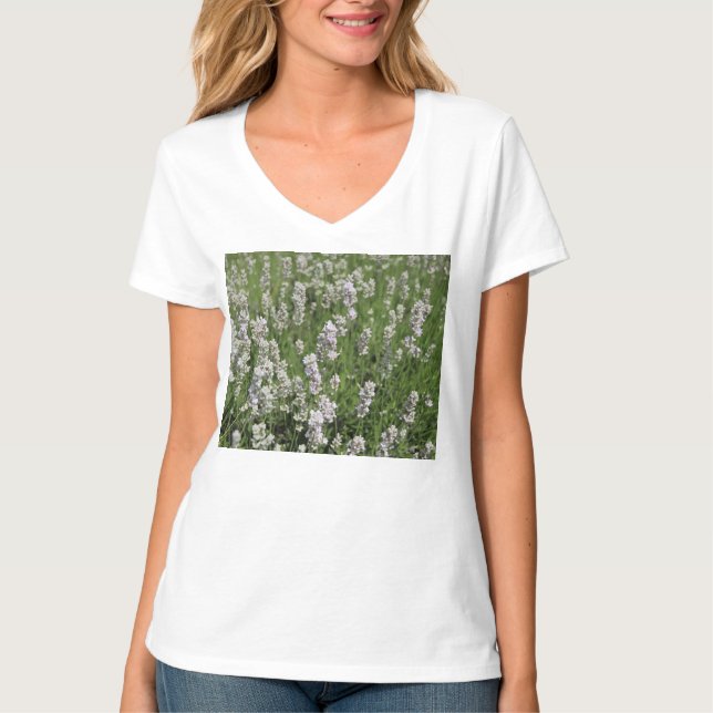 Melissa Lavender T Shirt (Framsida)