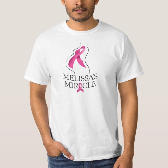 Melissa mirakelmanar tshirt för dag för tävling t-shirt (Framsida)